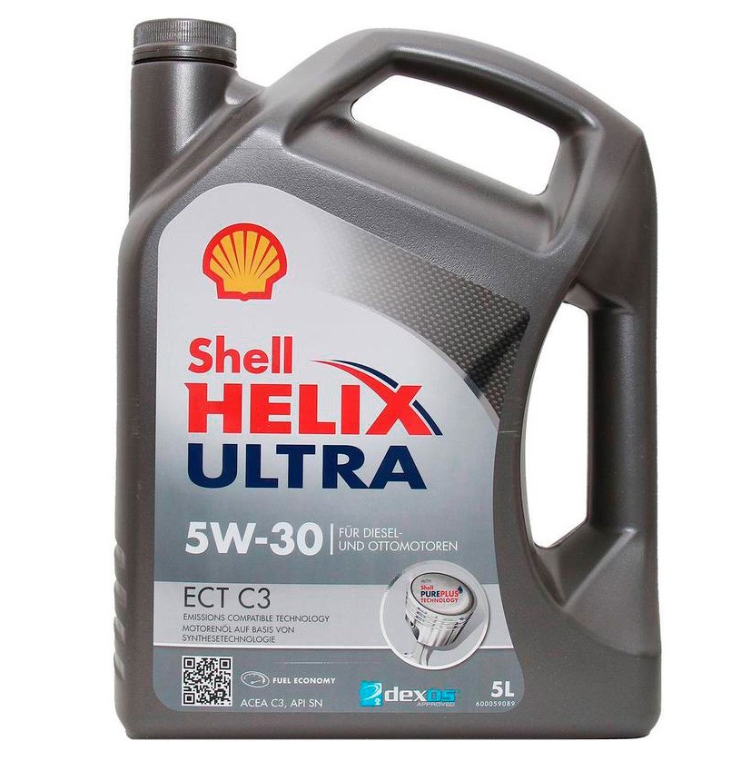 Масло моторное Shell Helix Ultra ECT C3 5W-30 5 л (550042845)