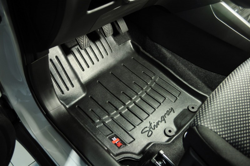 Коврик в салон Audi A4 (B5) '1994-2001 (водительский) Stingray (черные)
