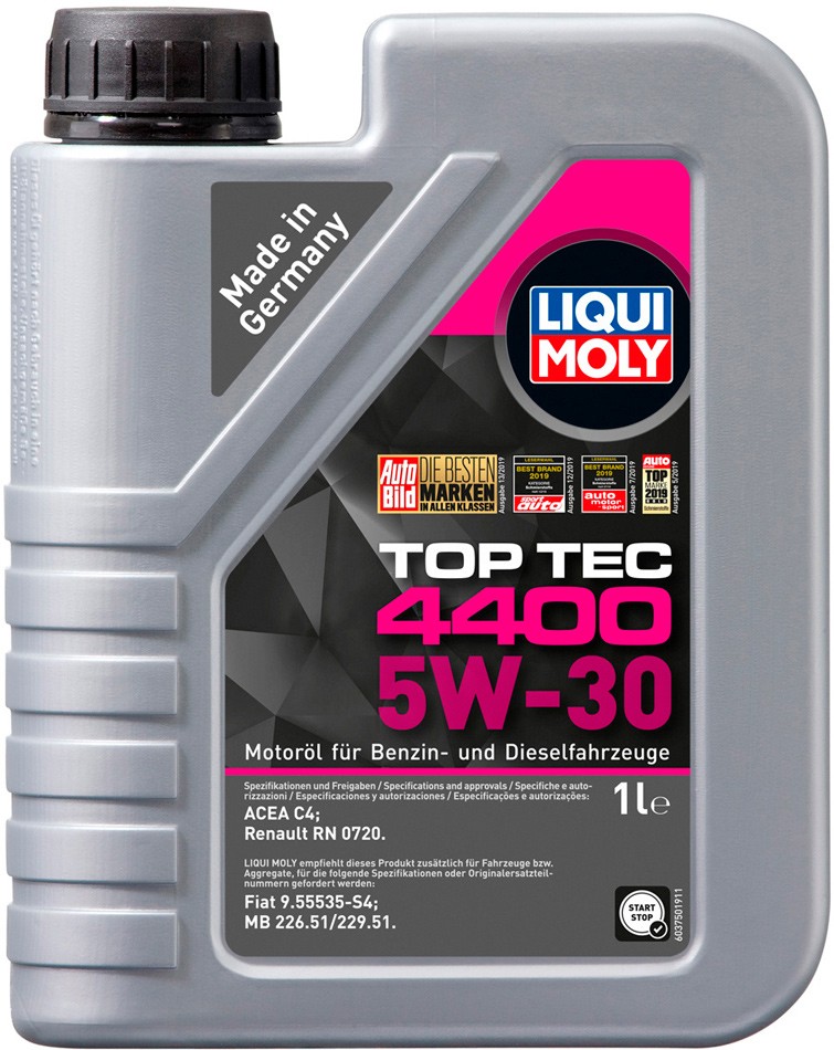 Масло моторное Liqui Moly Top Tec 4400 5W-30 1 л (2319)