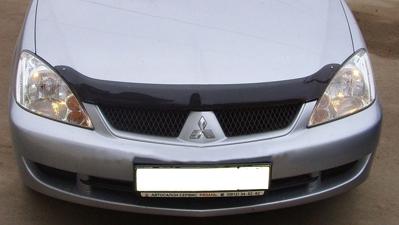 Дефлектор капота Mitsubishi Lancer '2003-2010 (без логотипа) EGR