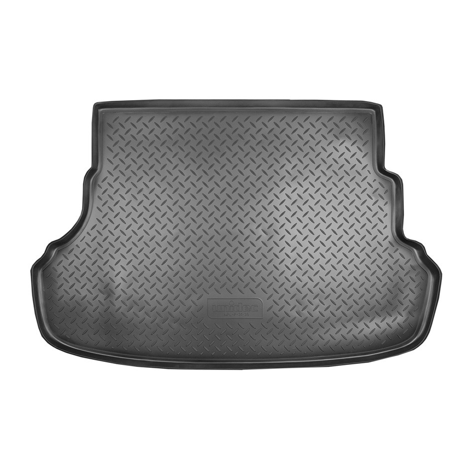 Коврик в багажник Hyundai Accent '2010-2017 (седан, Base, Classic) Norplast (черный, полиуретановый)