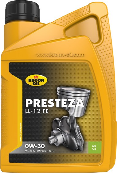 Масло моторное Kroon Oil Presteza LL-12 FE 0W-30 1 л (32522)