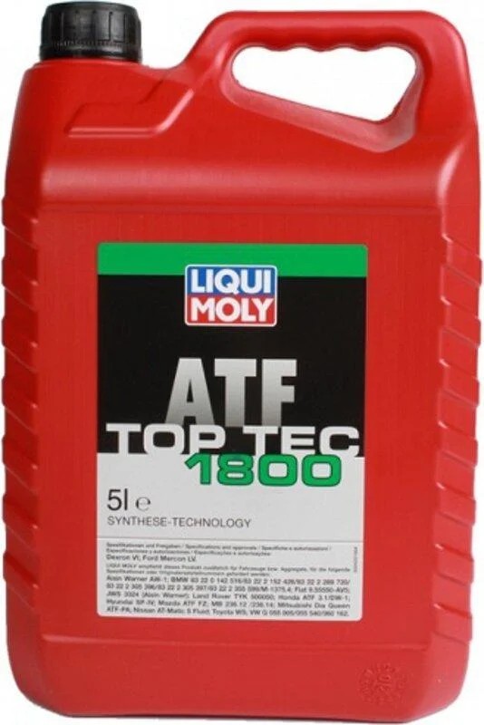 Масло трансмиссионное Liqui Moly TOP TEC ATF 1800 5 л (39020)