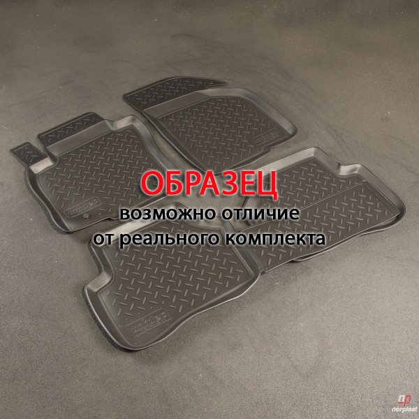 Коврики в салон Ford Focus '2004-2008 Norplast (черные)