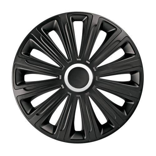 Колпаки на колеса (комплект 4 шт., модель Trend RC Black, размер 14 дюймов) Elegant