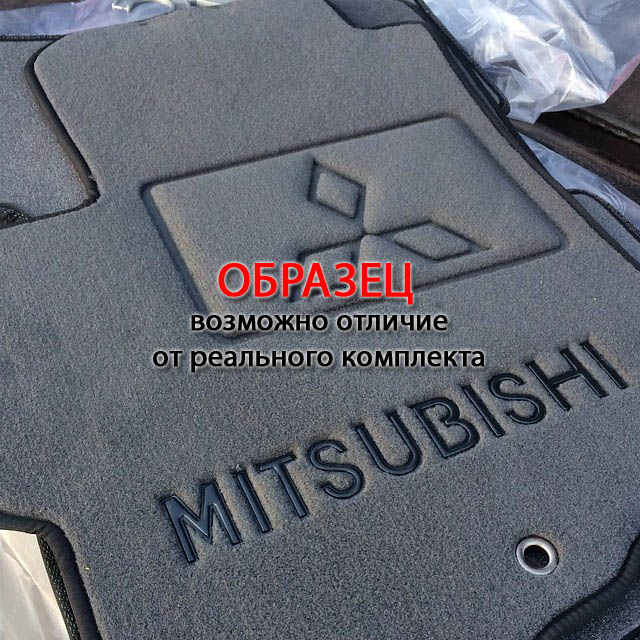 Коврики в салон Mitsubishi Pajero Sport '2008-2015 (исполнение COMFORT, WIENA) CMM (серые)