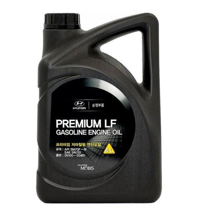 Масло моторное Mobis Premium LF Gasoline 5W-20 4 л (05100-00451)