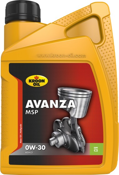 Масло моторное Kroon Oil Avanza MSP 0W-30 1 л (35941)