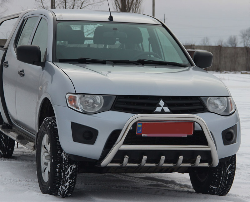 Кенгурятник высокий для Mitsubishi L + | ДекорАвто