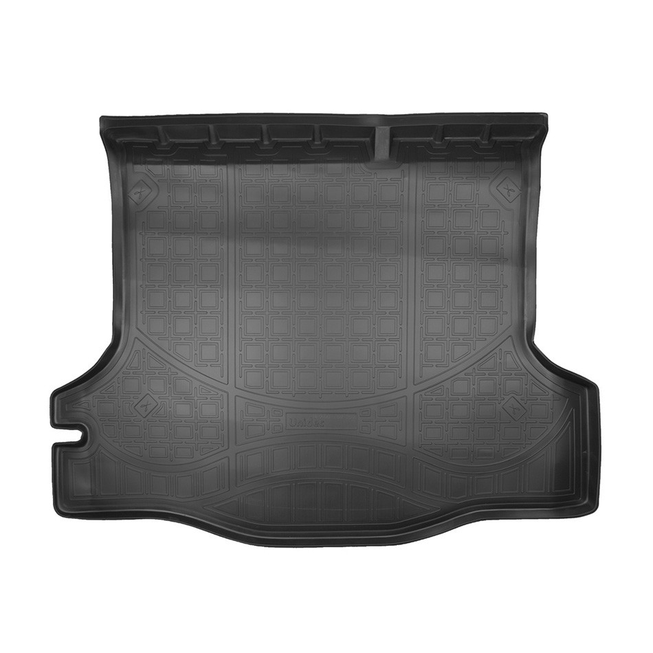 Коврик в багажник Renault Logan '2013-> (седан) Norplast (черный, пластиковый)