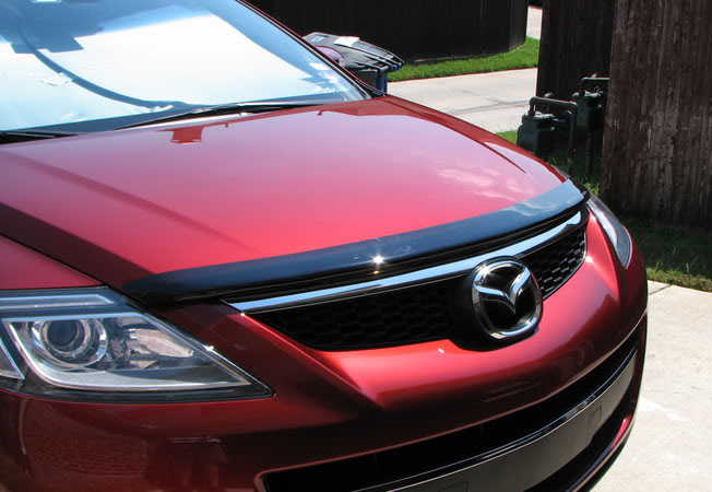 Дефлектор капота Mazda CX-9 '2007-2013 (без логотипа) Sim