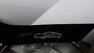 Дефлектор капота Volkswagen Jetta '2010-2018 (с логотипом) Vip Tuning