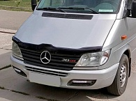 Дефлектор капота Mercedes-Benz Sprinter (W901-W905) '2000-2006 (без логотипа) Sim