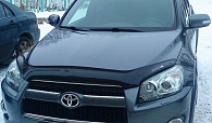 Дефлектор капота Toyota RAV4 '2005-2010 (с логотипом) EGR