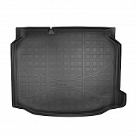 Коврик в багажник Seat Leon '2012-2020 (хетчбек) Norplast (черный, пластиковый)