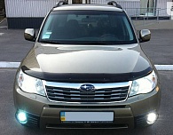 Дефлектор капота Subaru Forester '2008-2012 (без логотипа) Sim