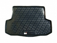 Коврик в багажник Chevrolet Aveo '2006-2011 (седан) L.Locker (черный, пластиковый)