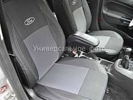 Чехлы на сиденья Nissan Almera '2006-2013 (задняя спинка с подголовниками, исполнение Vip) Союз-Авто