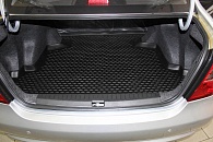 Коврик в багажник Lifan 620 (Solano) '2008-> (седан) Novline-Autofamily (черный, полиуретановый)