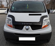 Дефлектор капота Renault Trafic '2001-2014 (с логотипом) Vip Tuning