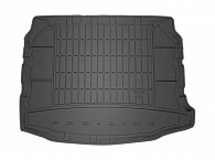 Коврик в багажник Seat Leon Cupra '2012-2020 (хетчбек) Frogum (черный, резиновый)