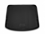 Коврик в багажник Mazda 3 '2013-2019 (хетчбек) Cartecs (черный, полиуретановый)