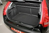 Коврик в багажник Citroen C4 '2004-2010 (хетчбек) Novline-Autofamily (черный, полиуретановый)